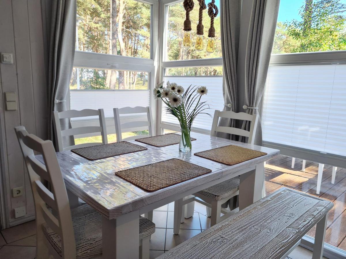 Strandhaus Ruegen - Meerblick, Sauna, Kamin & Whirlpool บาเบอ ภายนอก รูปภาพ