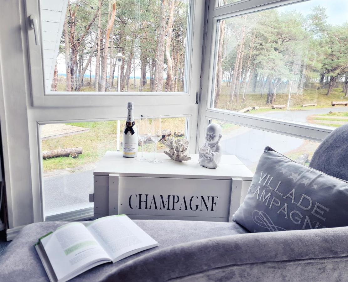Strandhaus Ruegen - Meerblick, Sauna, Kamin & Whirlpool บาเบอ ภายนอก รูปภาพ