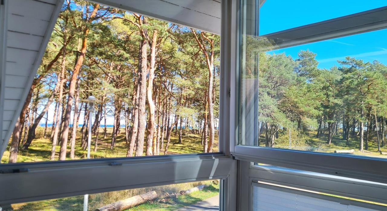 Strandhaus Ruegen - Meerblick, Sauna, Kamin & Whirlpool บาเบอ ภายนอก รูปภาพ
